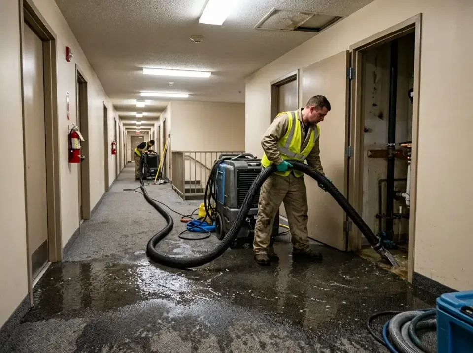 multi-unit-apartment-hallway-f-005 — frequently asked questions, Emergency Burst Pipe Water Extraction & Removal in Mobile,…